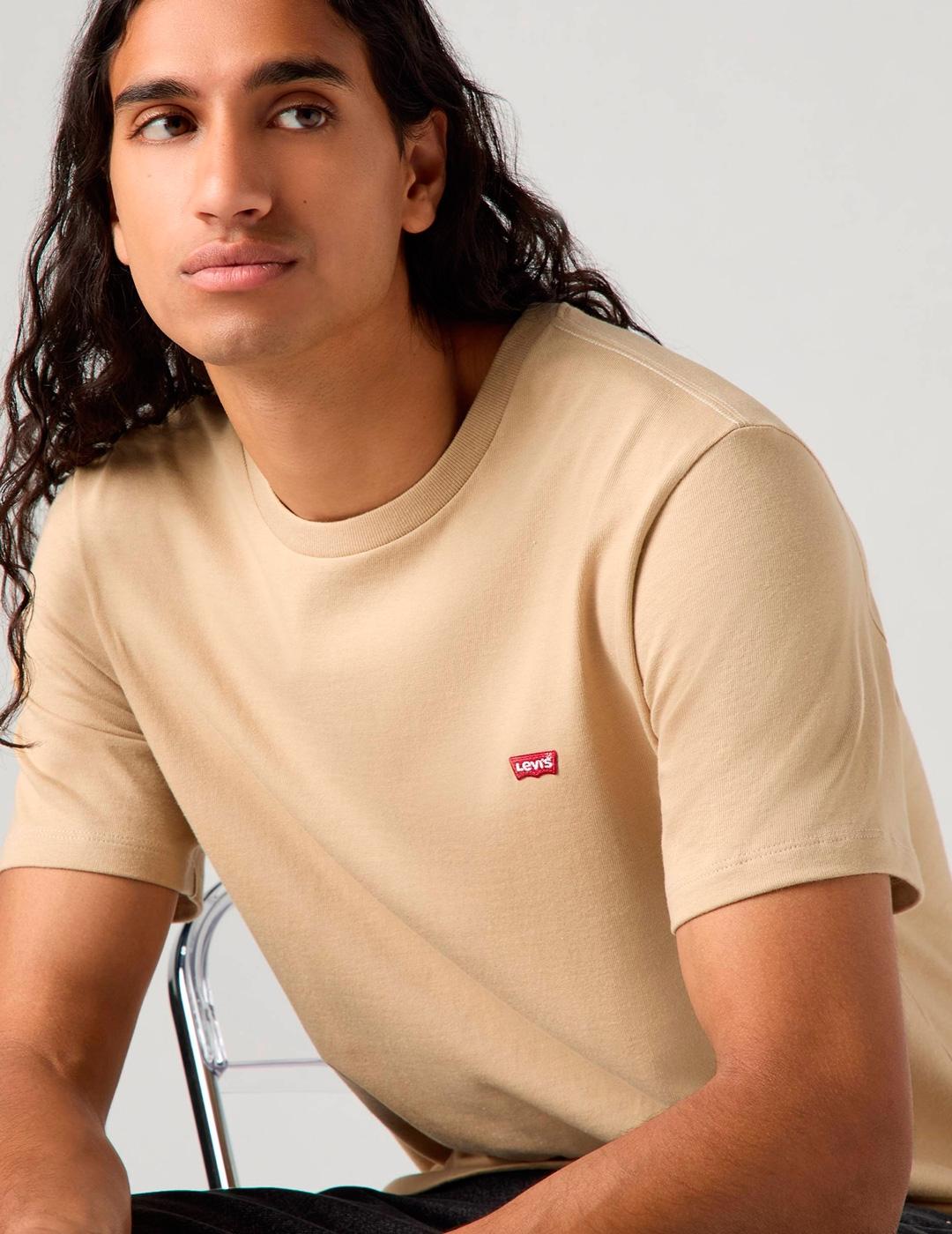 Camiseta Levi´s® ORIGINAL beige para hombre