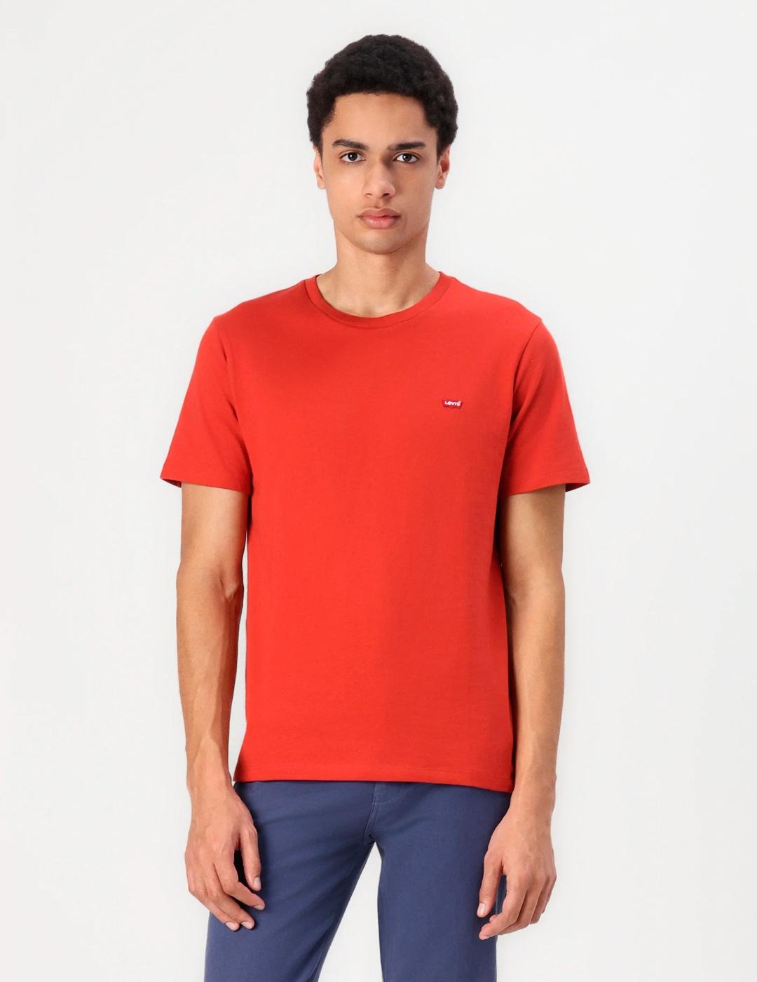 Camiseta Levi´s 'Original Tee' Naranja Oscuro Hombre