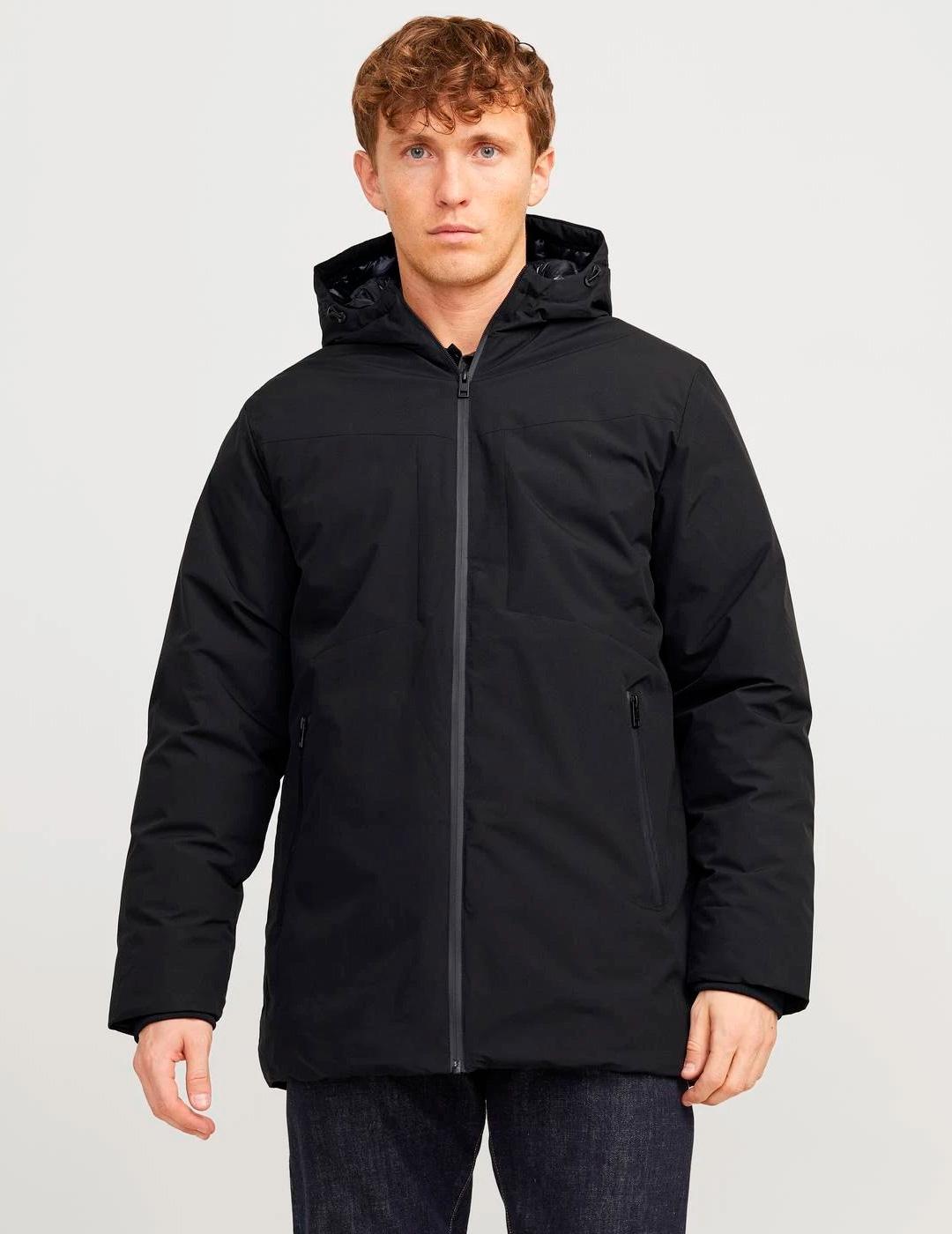 Chaqueta Jack & Jones 'Planet Parka' Negro