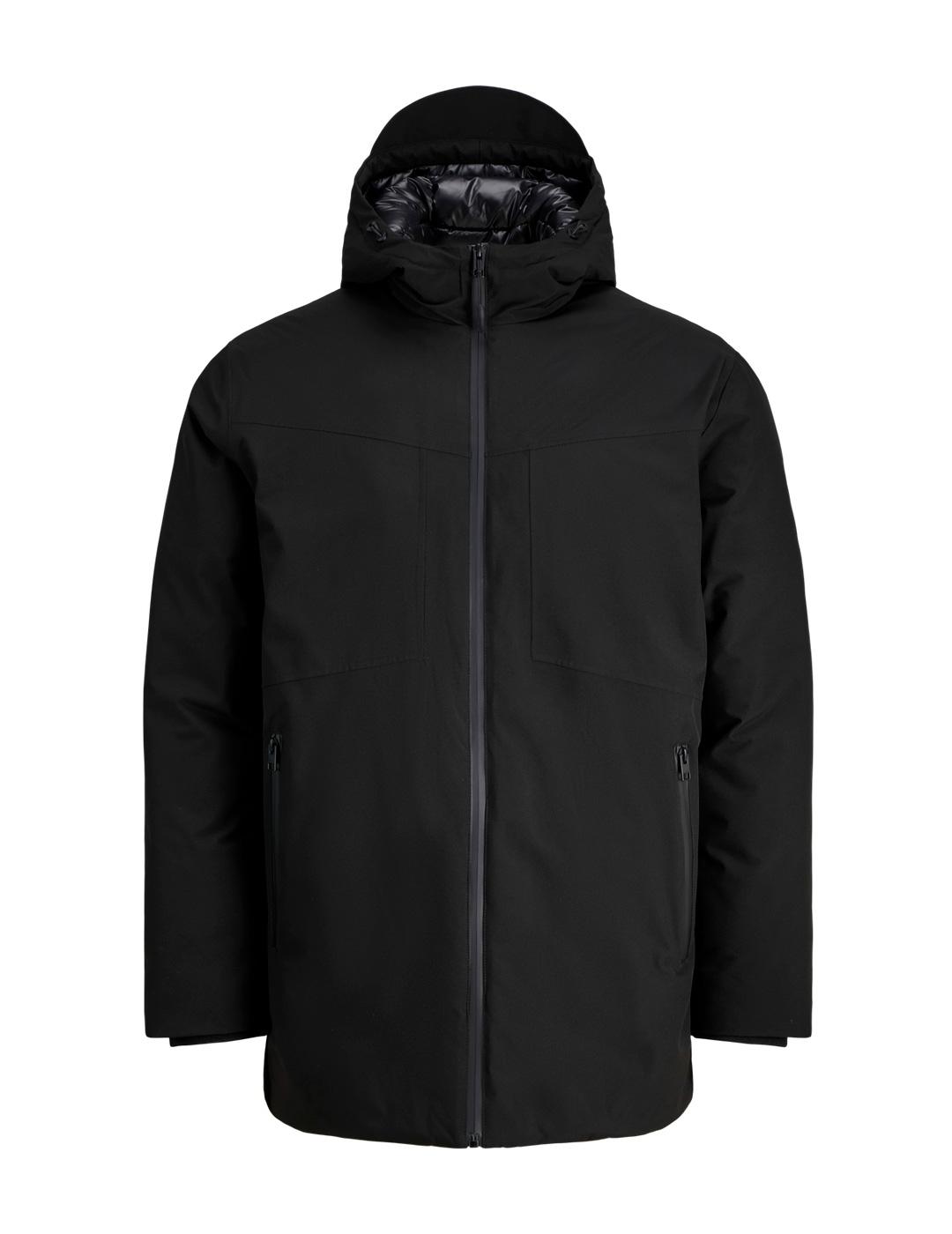Chaqueta Jack & Jones 'Planet Parka' Negro