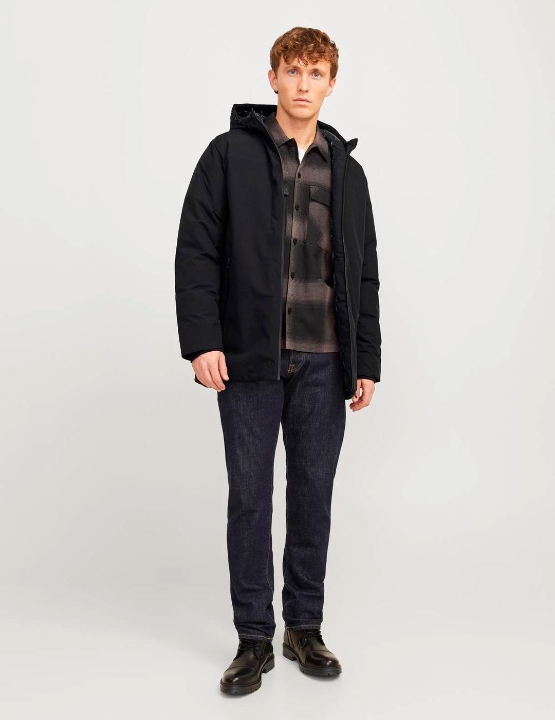 Chaqueta Jack & Jones 'Planet Parka' Negro