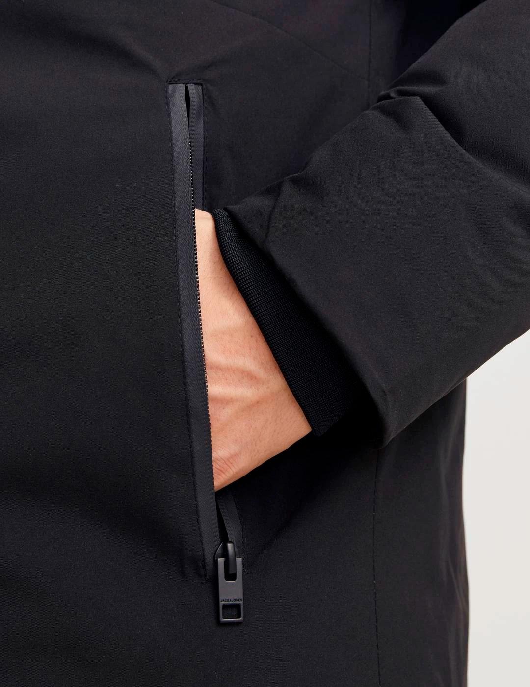 Chaqueta Jack & Jones 'Planet Parka' Negro