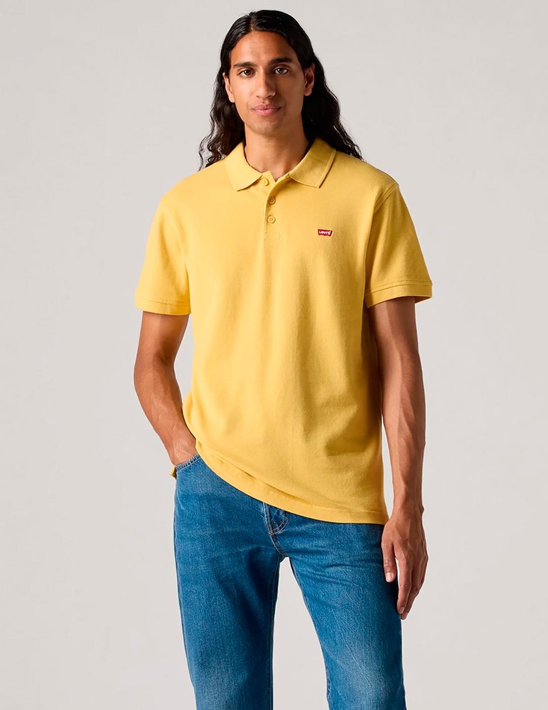Polo Levi´s 'Housemark' Mostaza Hombre