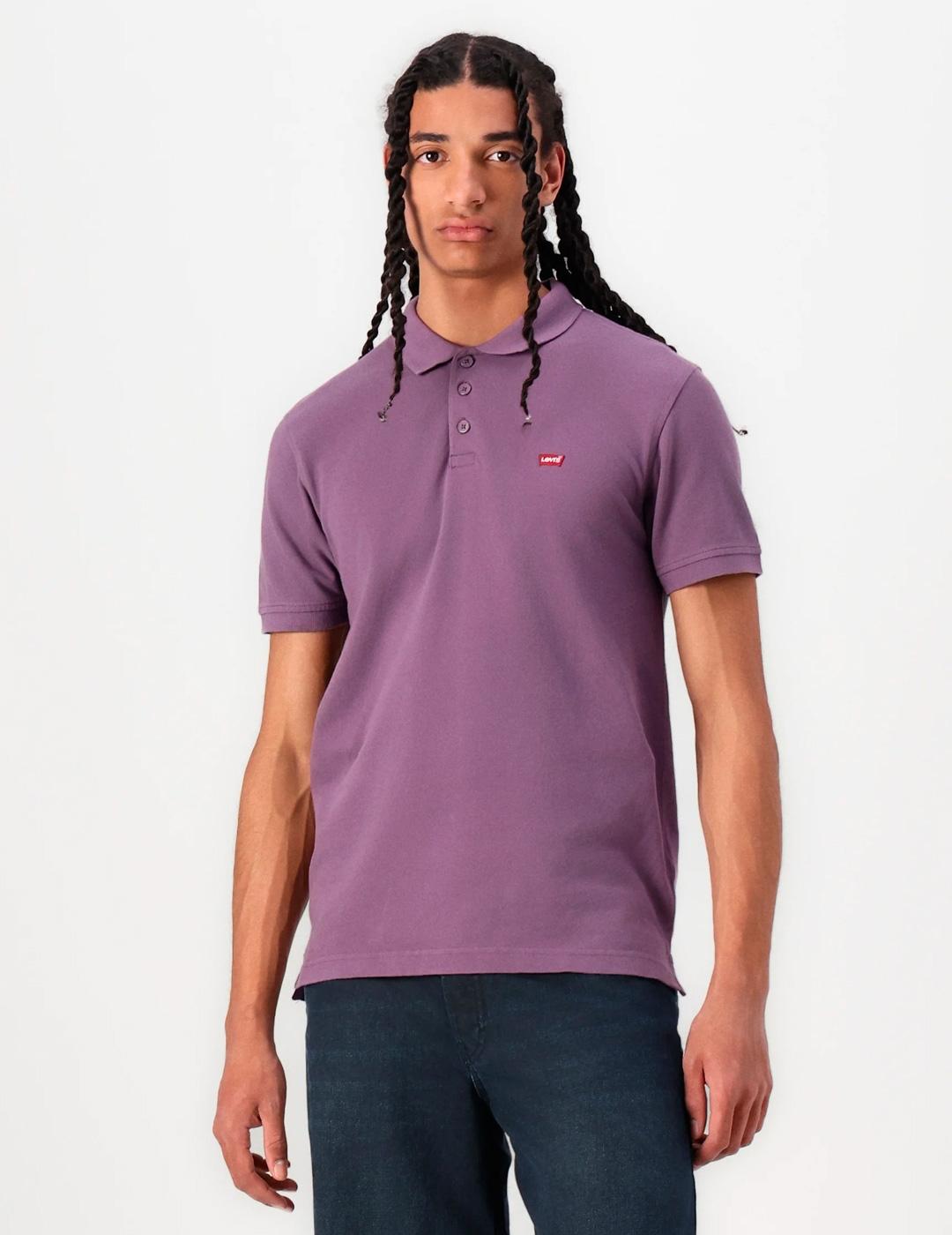 Polo Levi´s 'Housemark' Violeta Vintage Hombre