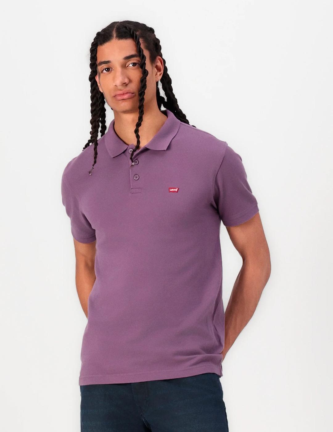 Polo Levi´s 'Housemark' Violeta Vintage Hombre