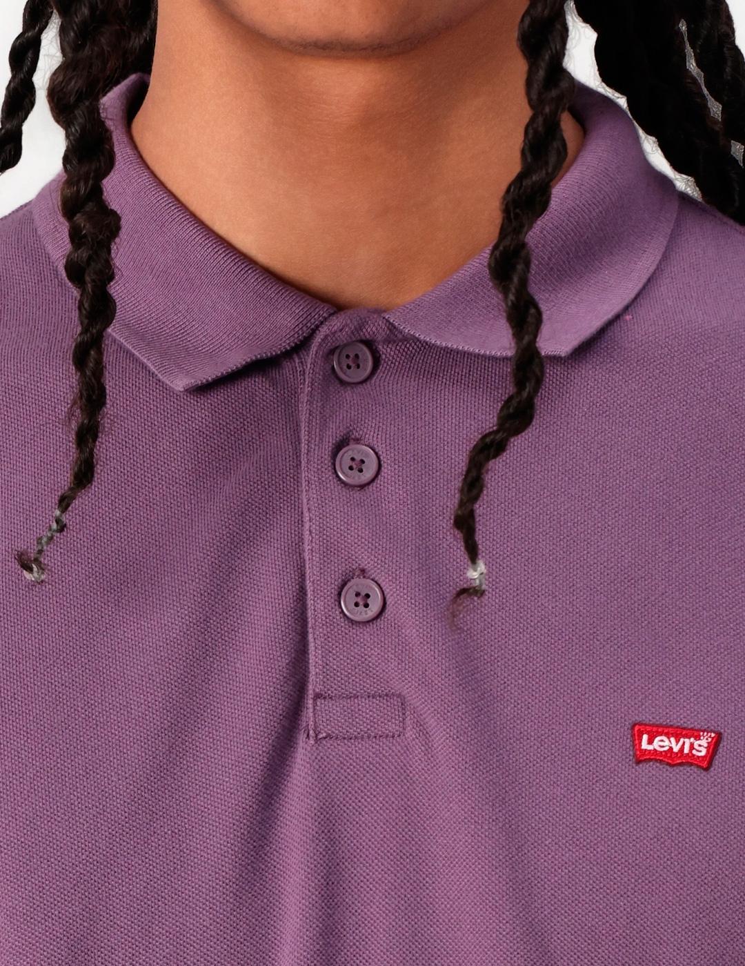Polo Levi´s 'Housemark' Violeta Vintage Hombre
