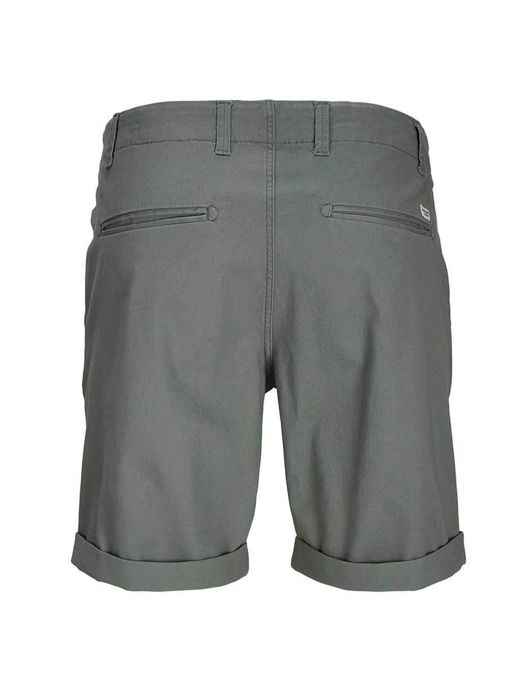 Short chino Jack & Jones DAVE gris verdoso para hombre
