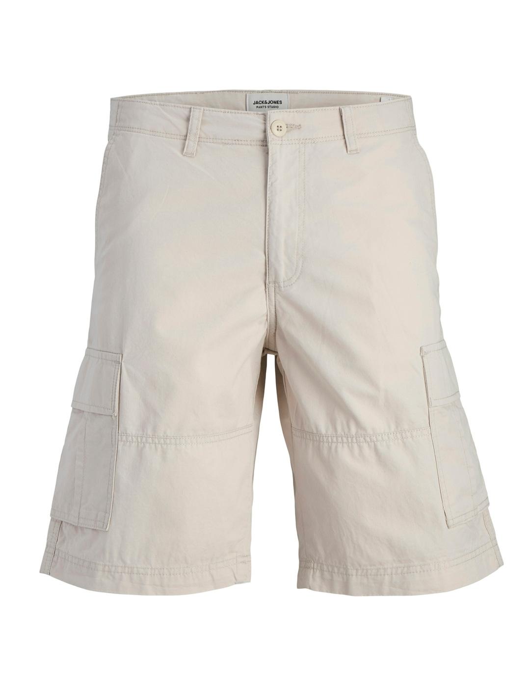 Bermuda Jack & Jones COLE MATEO cargo crudo para hombre