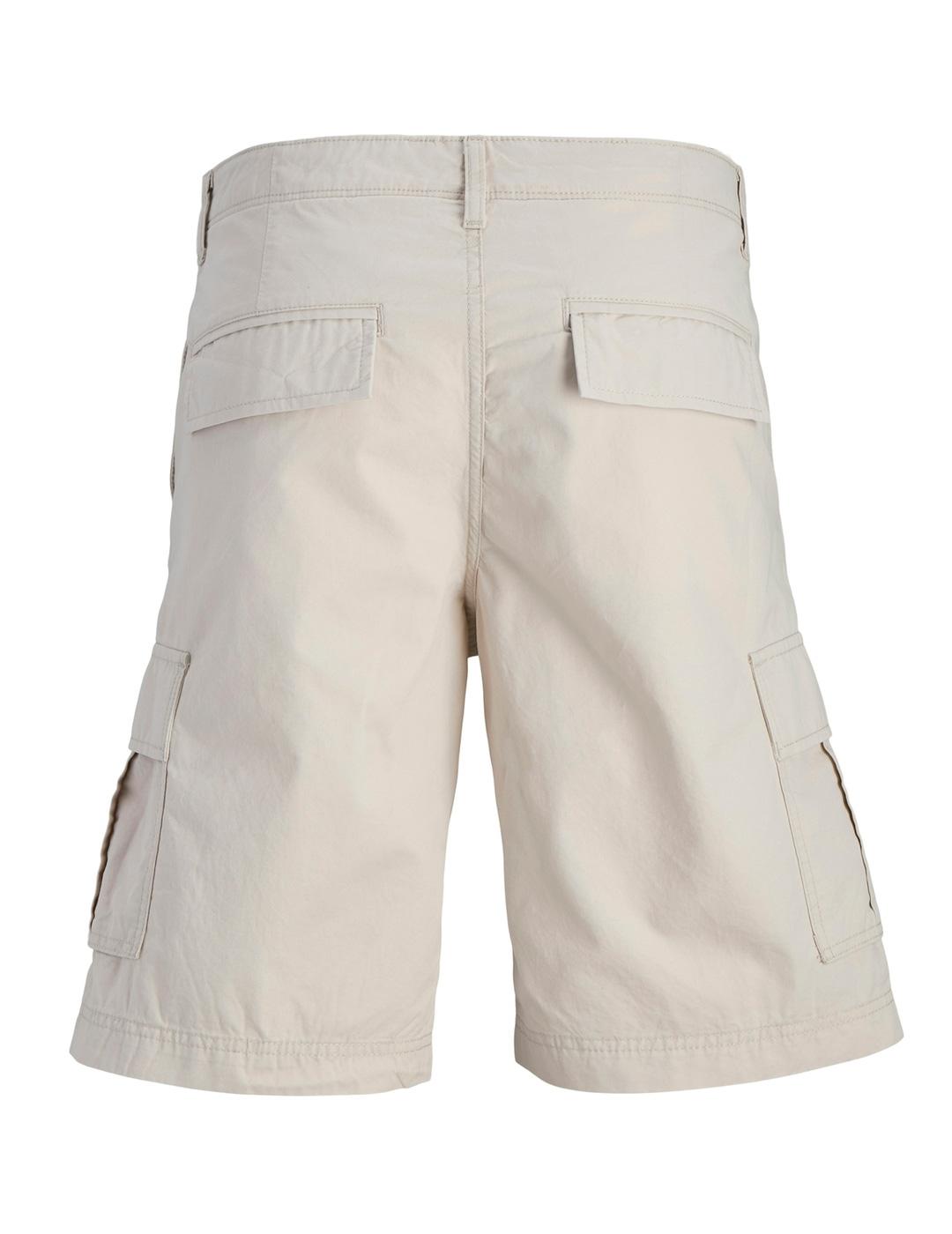 Bermuda Jack & Jones COLE MATEO cargo crudo para hombre