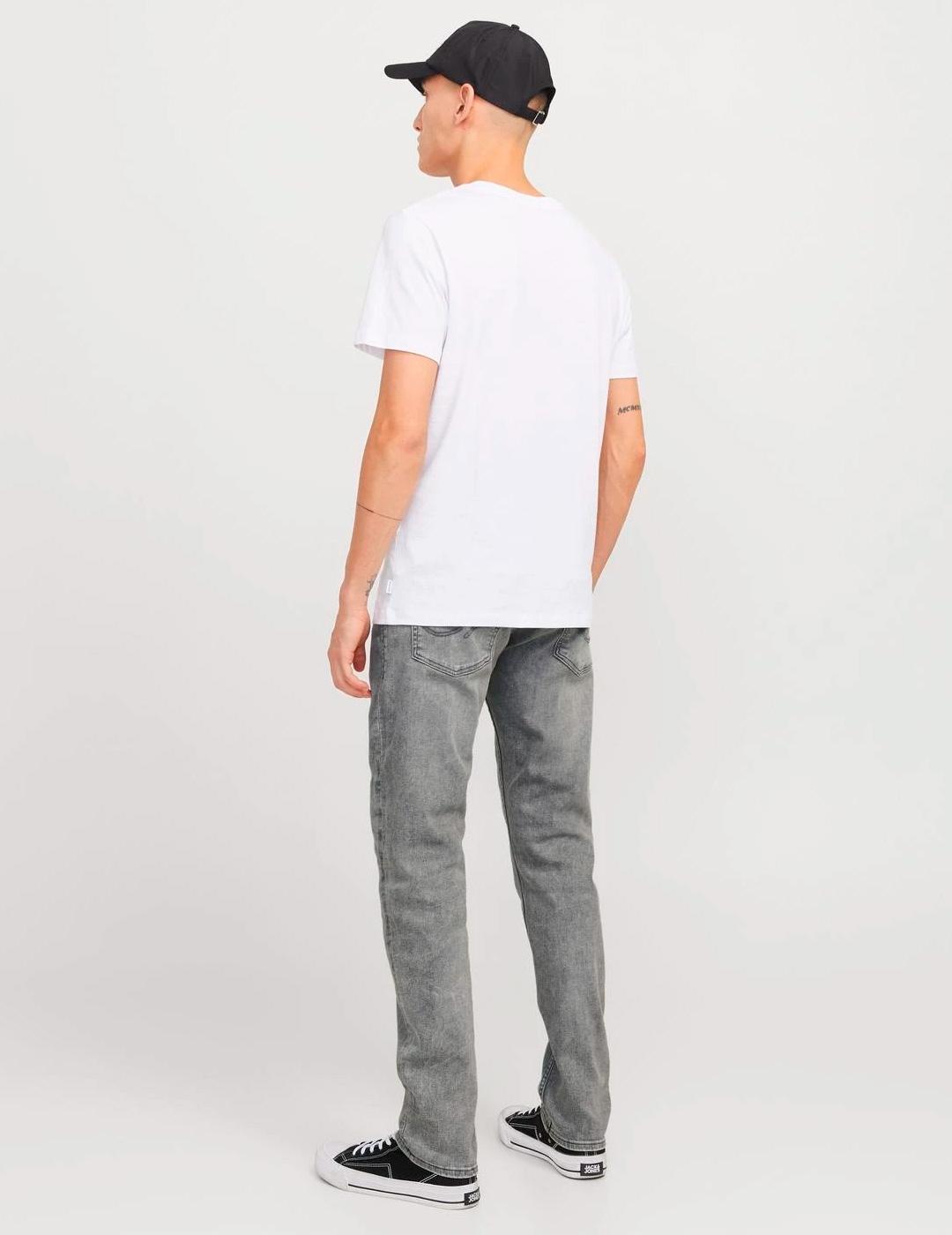 Vaquero Jack & Jones 'Glenn Slim Fit' Gris Hombre