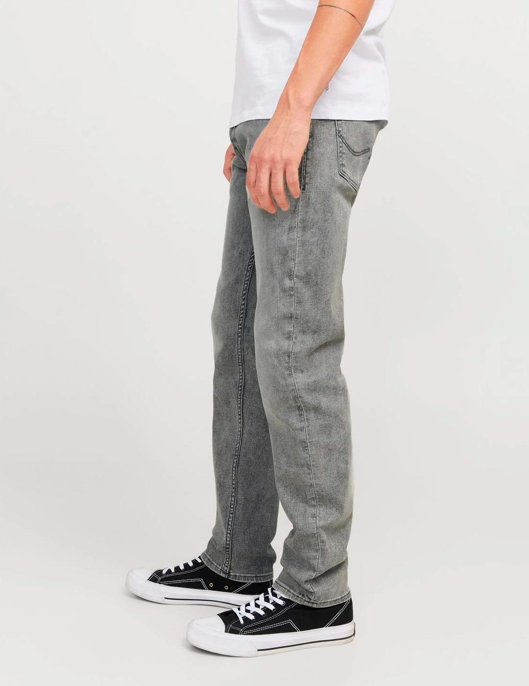 Vaquero Jack & Jones 'Glenn Slim Fit' Gris Hombre