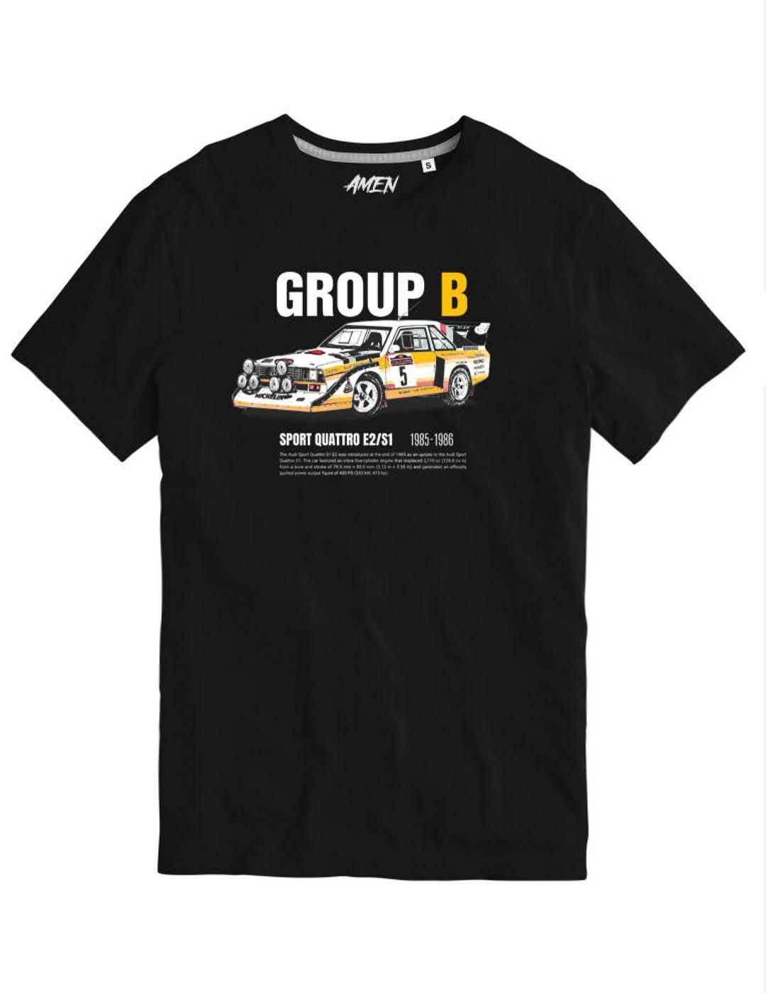 Camiseta A.M.E.N 'Audi' Negro
