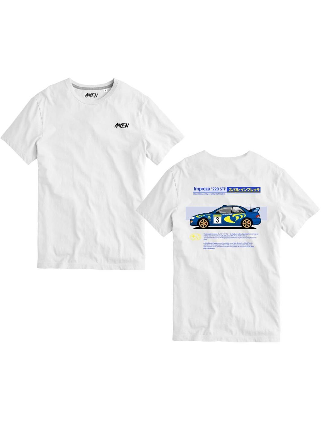 Camiseta A.M.E.N 'Impreza' Blanco