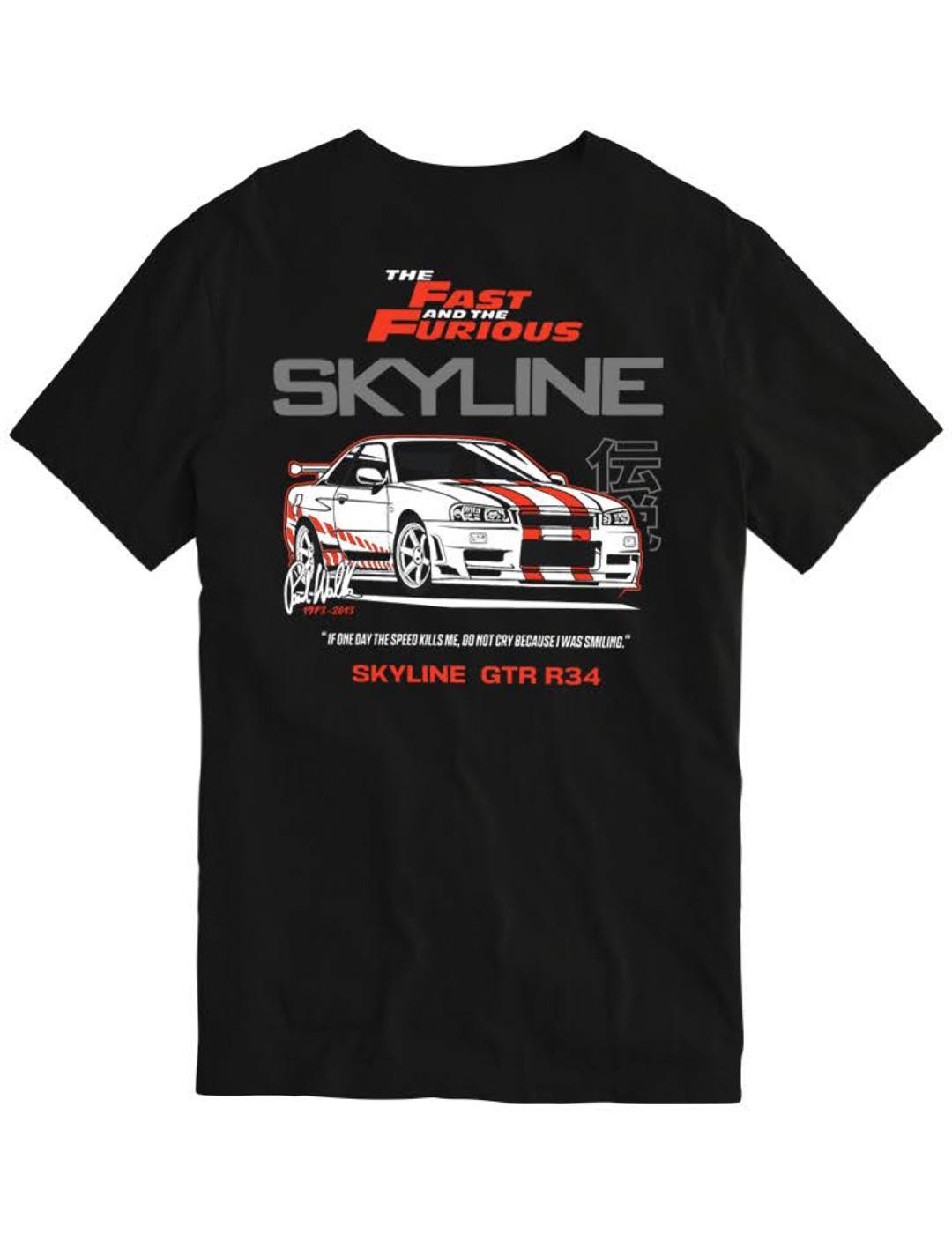 Camiseta A.M.E.N 'Skyline' Negro Hombre