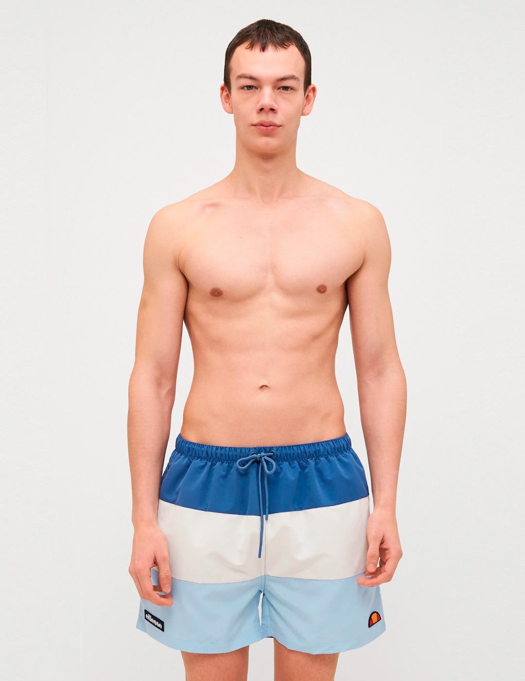 Bañador Ellesse 'Cielo' Marino Blanco Celeste Hombre