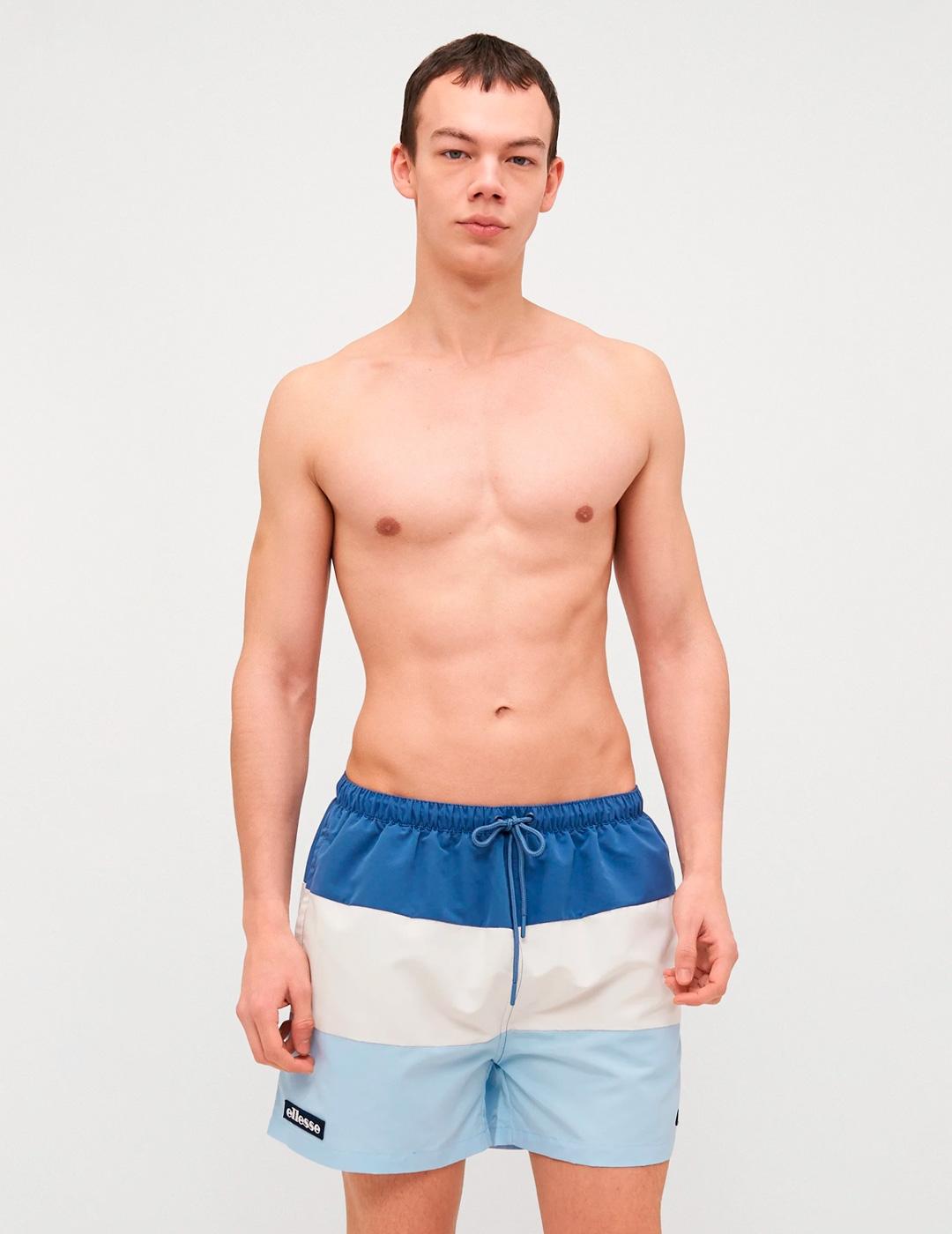 Bañador Ellesse 'Cielo' Marino Blanco Celeste Hombre