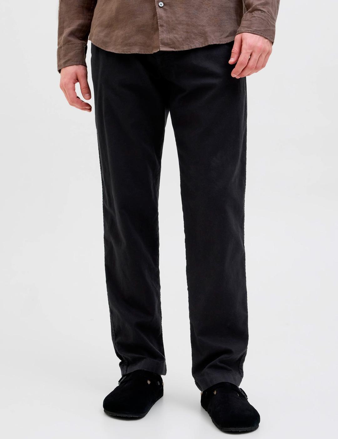Jogger Relaxed Fit Jack & Jones Negro para hombre