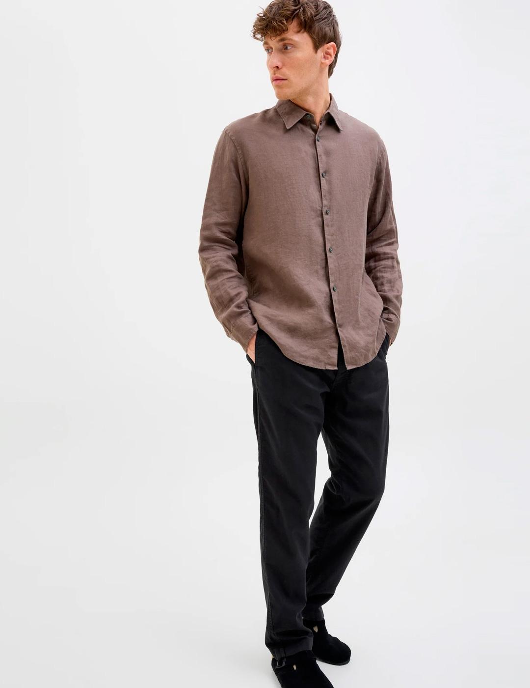 Jogger Relaxed Fit Jack & Jones Negro para hombre