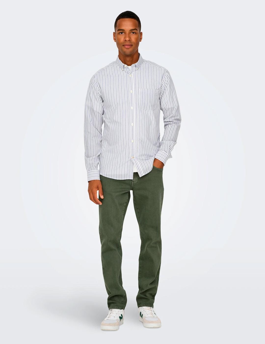 Vaquero Only & Sons WEFT verde para hombre