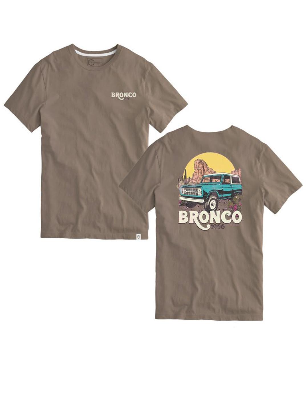 Camiseta TYS FORD BRONCO marrón claro para hombre