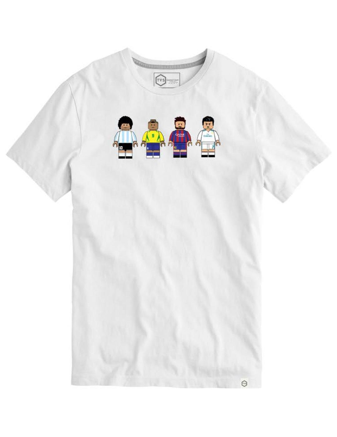 Camiseta TYS ASTROS blanco para hombre