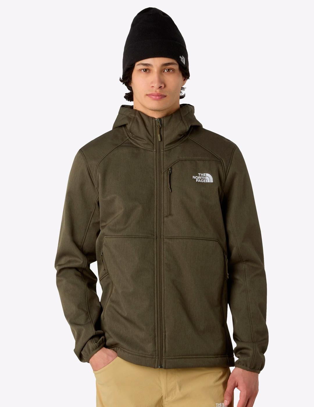 Chaqueta The North Face QUEST SOFTSHELL khaki para hombre