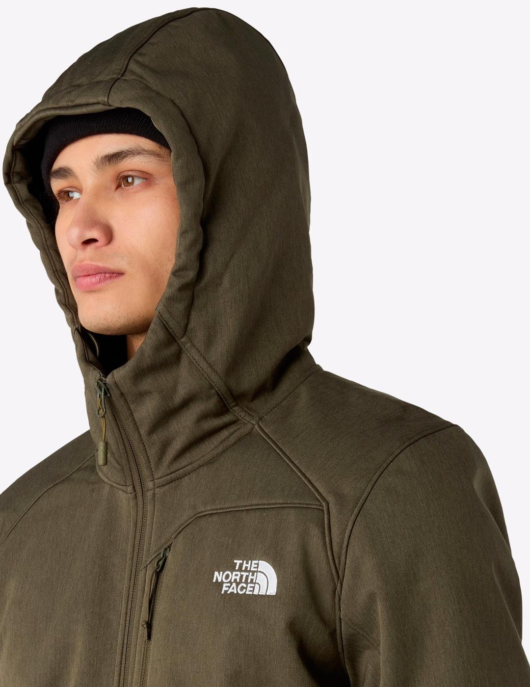 Chaqueta The North Face QUEST SOFTSHELL khaki para hombre