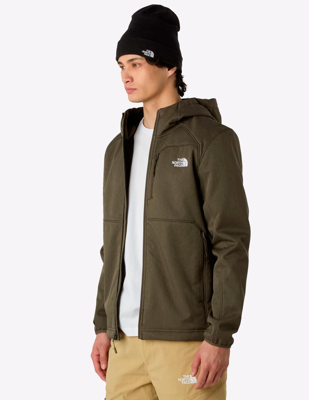 Chaqueta The North Face QUEST SOFTSHELL khaki para hombre