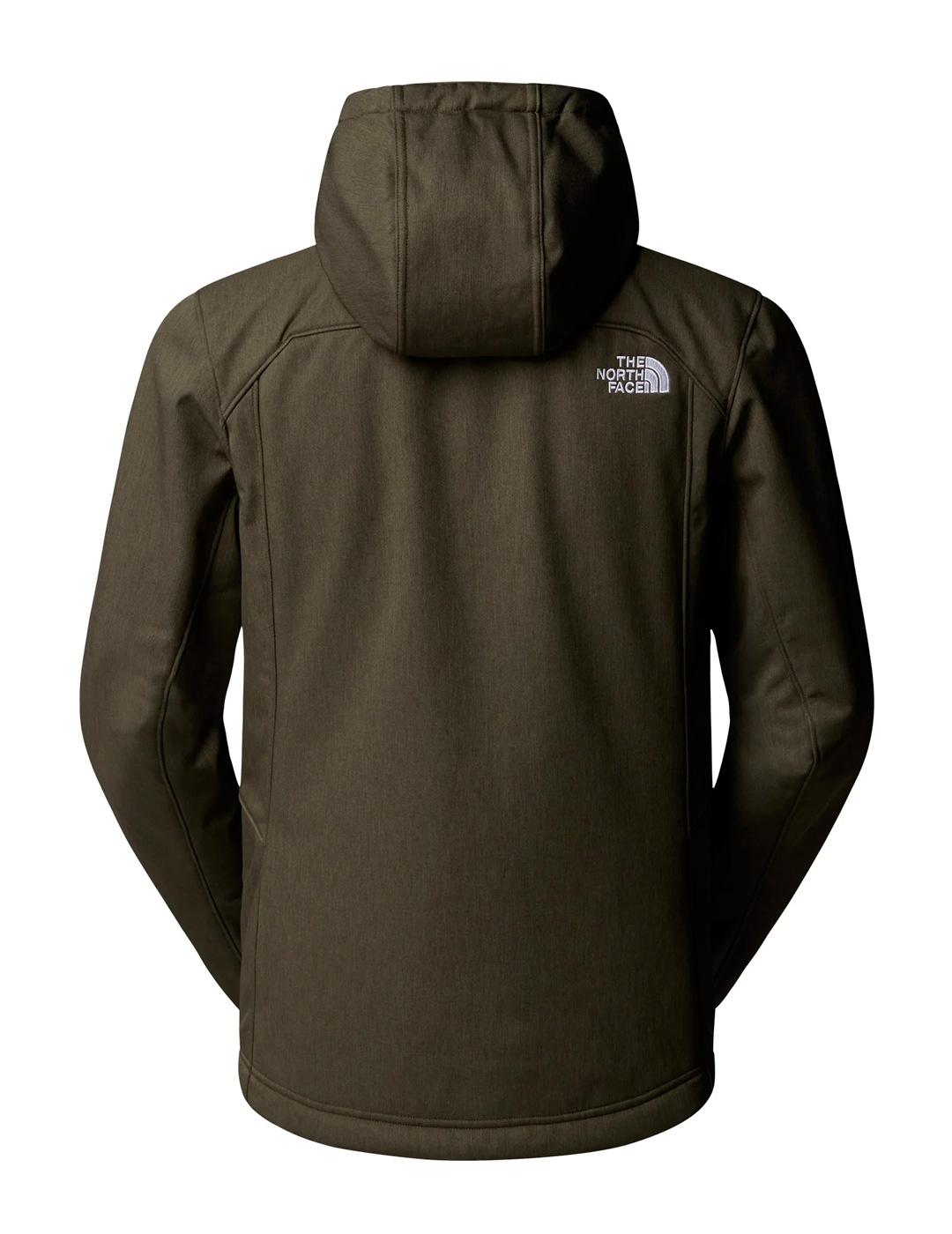 Chaqueta The North Face QUEST SOFTSHELL khaki para hombre