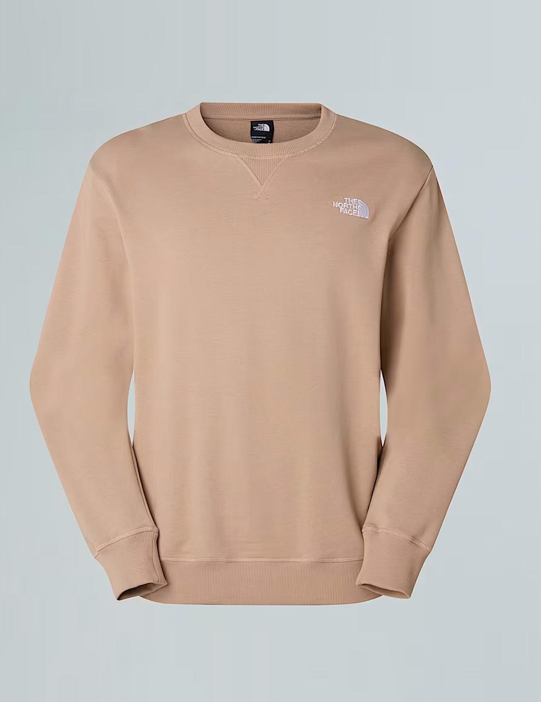 Sudadera The North Face ESSENTIAL LITE beige para hombre