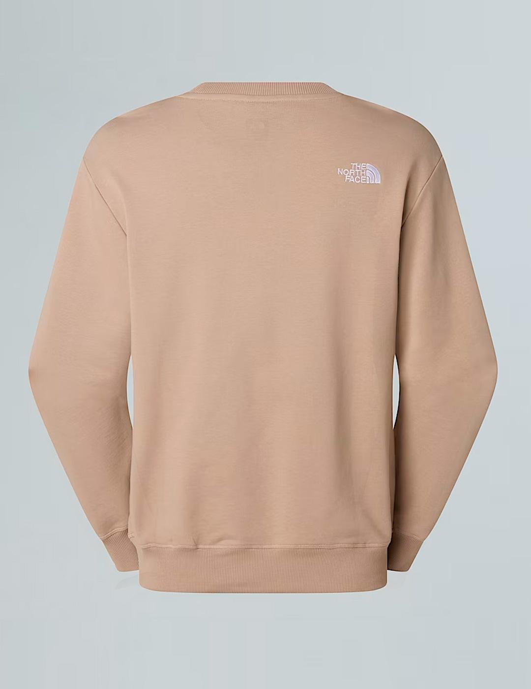Sudadera The North Face ESSENTIAL LITE beige para hombre