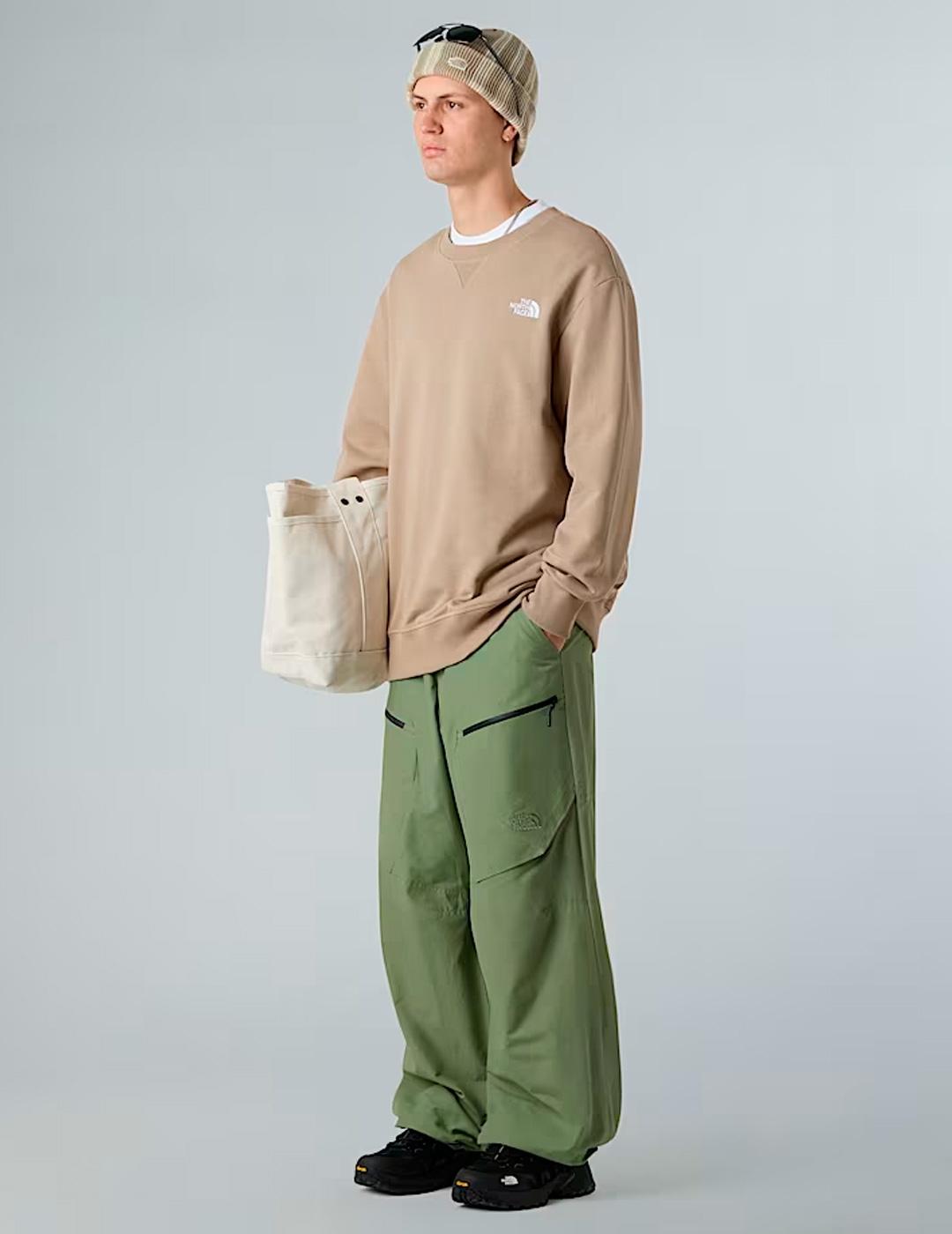 Sudadera The North Face ESSENTIAL LITE beige para hombre