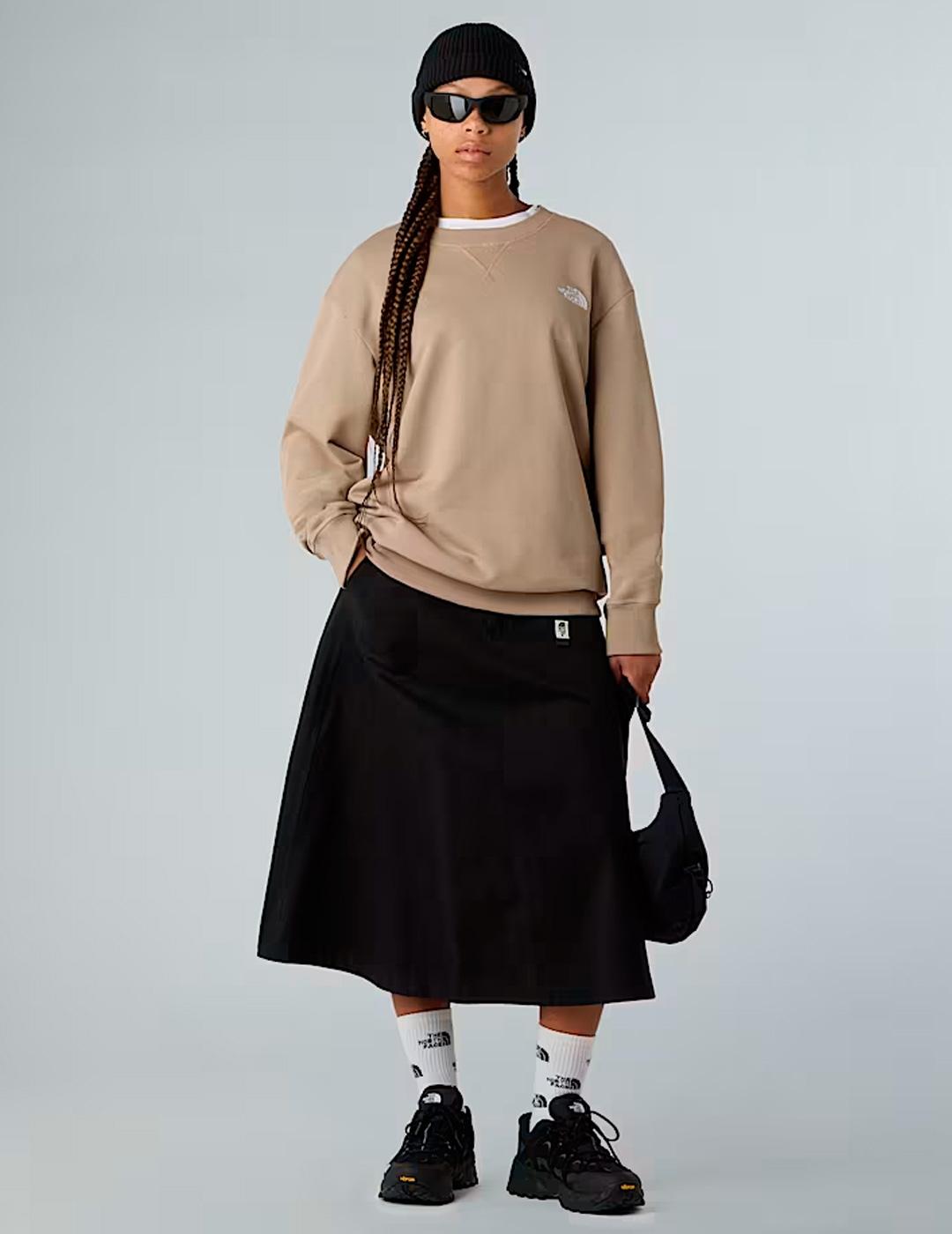 Sudadera The North Face ESSENTIAL LITE beige para hombre