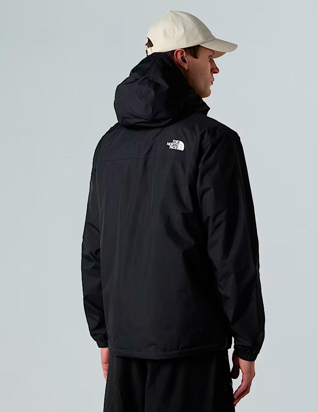 Chaqueta The North Face ANTORA negro para hombre con capucha