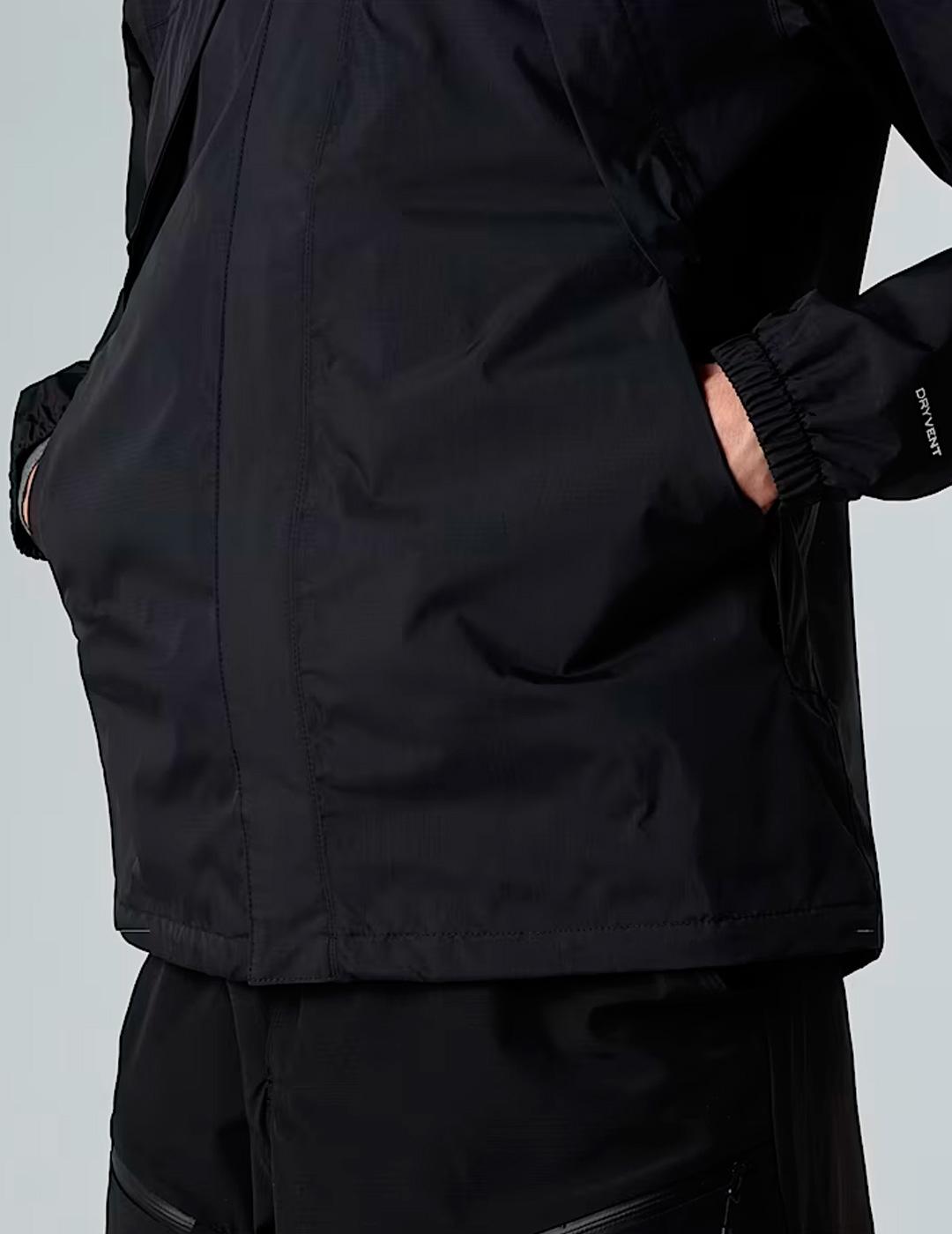 Chaqueta The North Face ANTORA negro para hombre con capucha