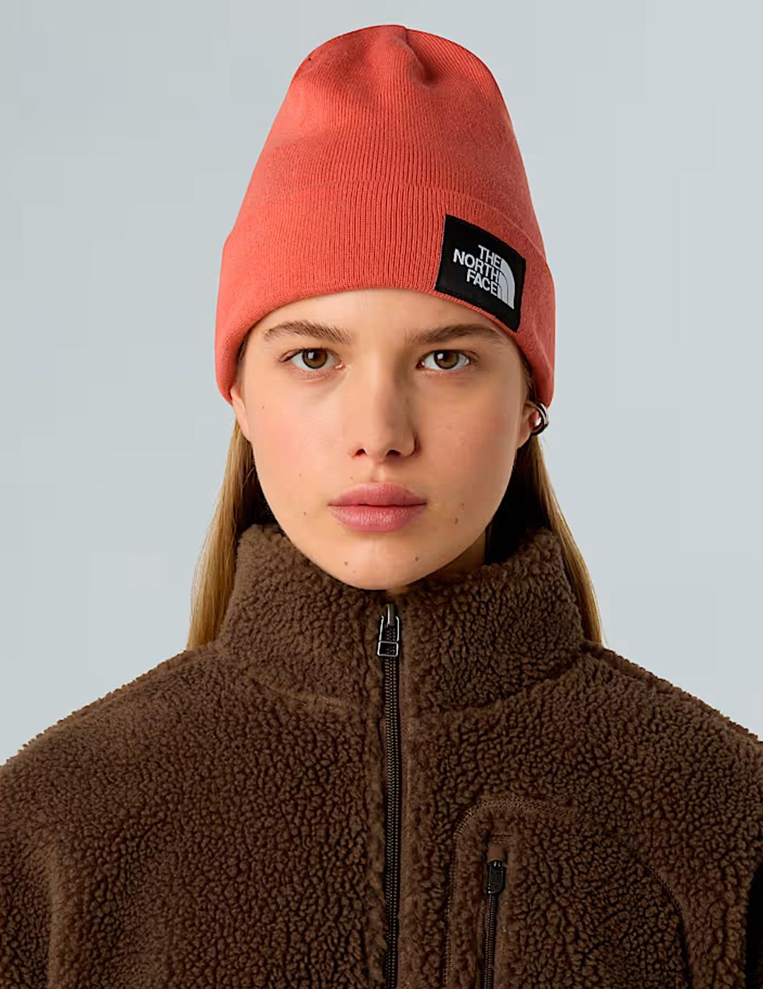 Gorro The North Face DOCK WORKER coral unisex