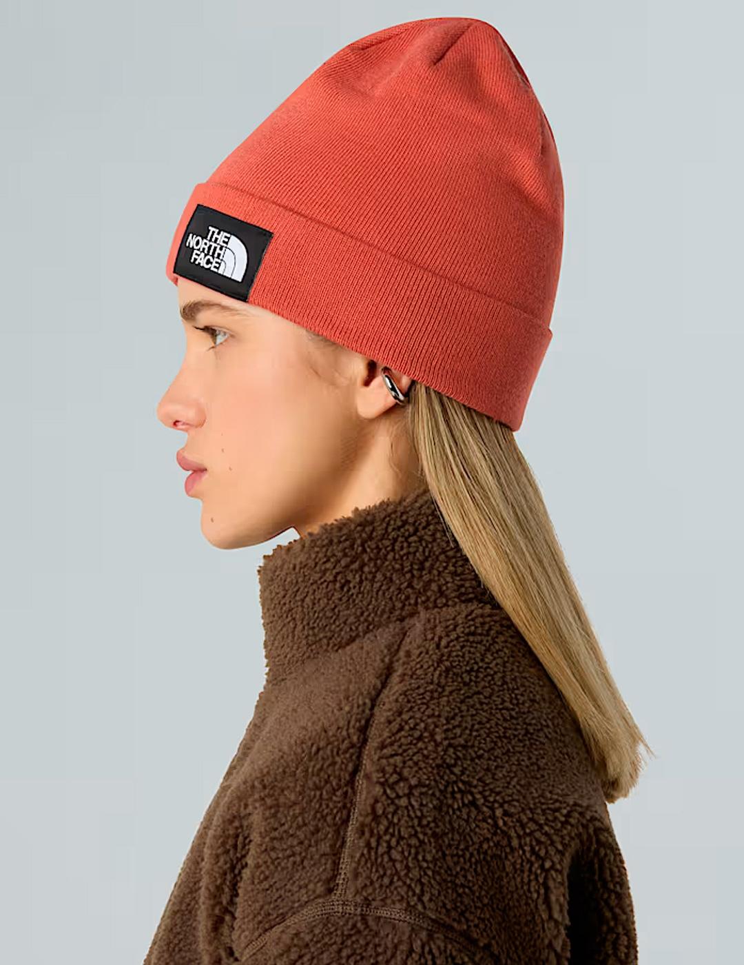 Gorro The North Face DOCK WORKER coral unisex