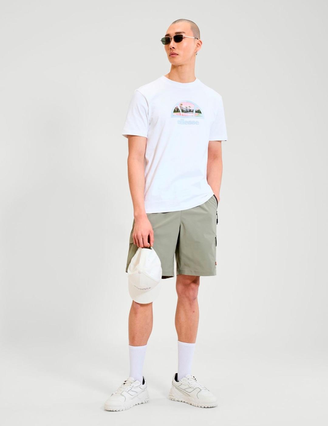 Camiseta Ellesse COURTSICA blanca para hombre