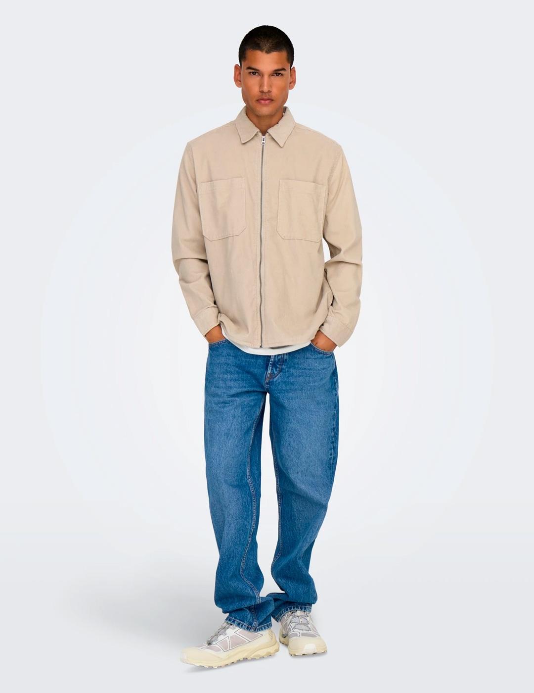 Vaquero Only & Sons EDGE talle medio azul para hombre