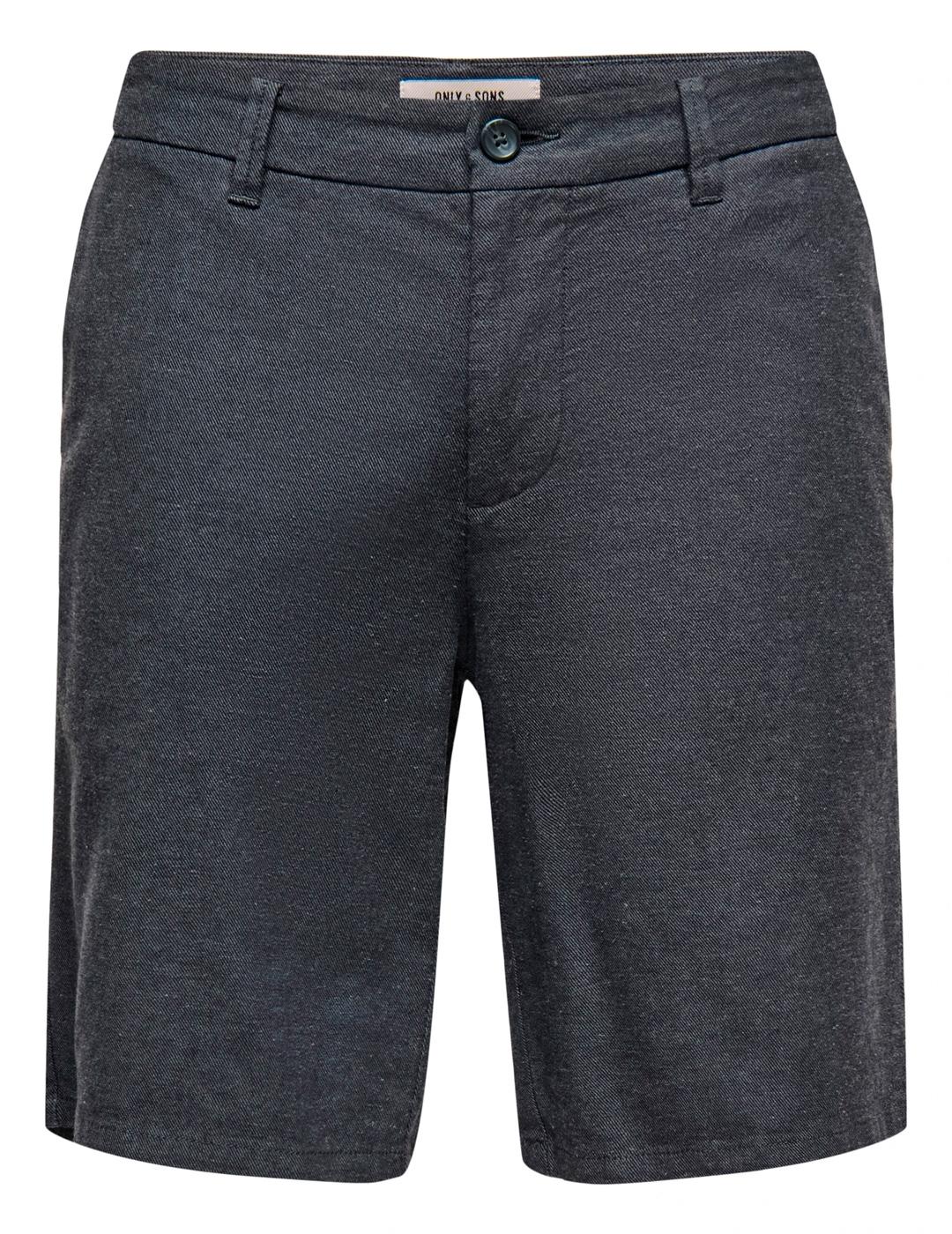 Short Only & Sons MARK regular negro para hombre
