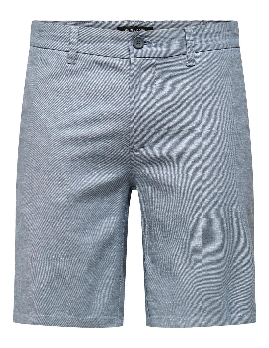 Short Only & Sons MARK regular azul grisaceo para hombre