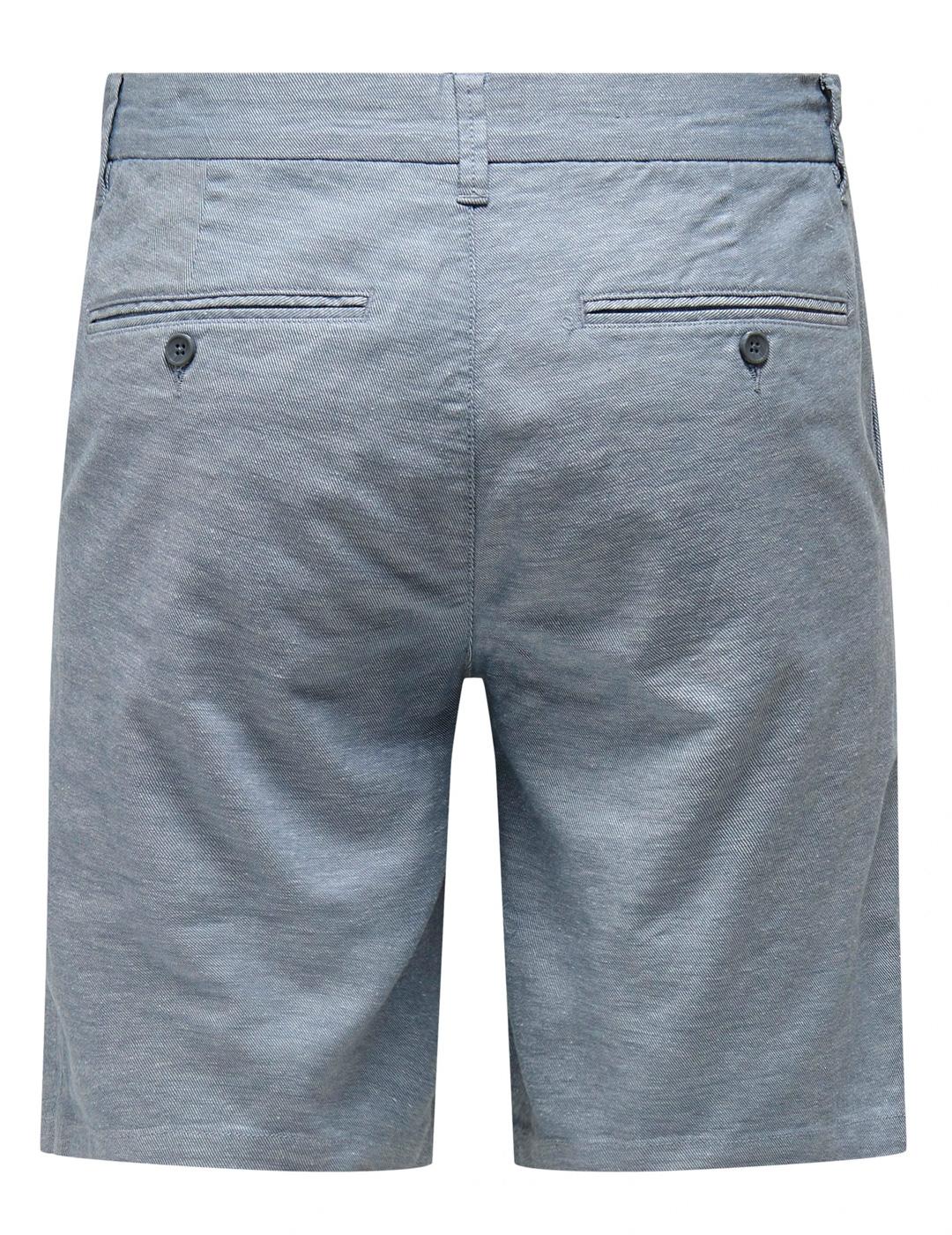 Short Only & Sons MARK regular azul grisaceo para hombre