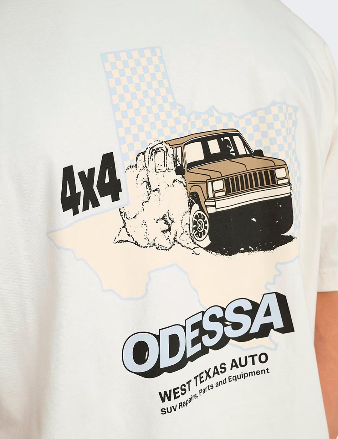 Camiseta Only & Sons DREW blanca para hombre