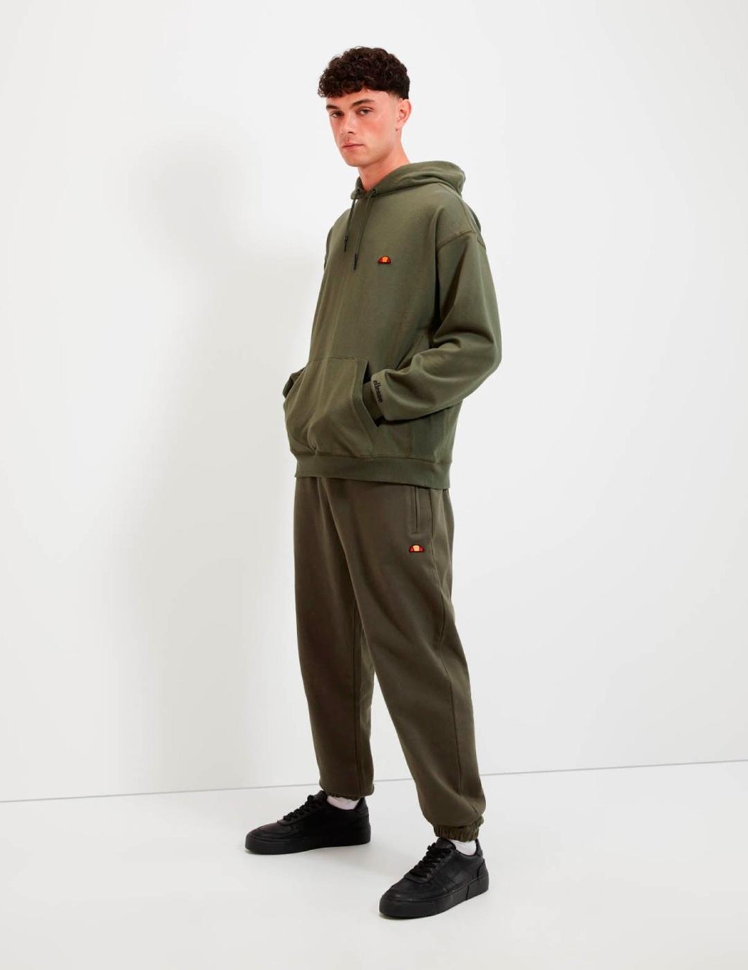 Sudadera Ellesse CALDINE khaki con capucha para hombre