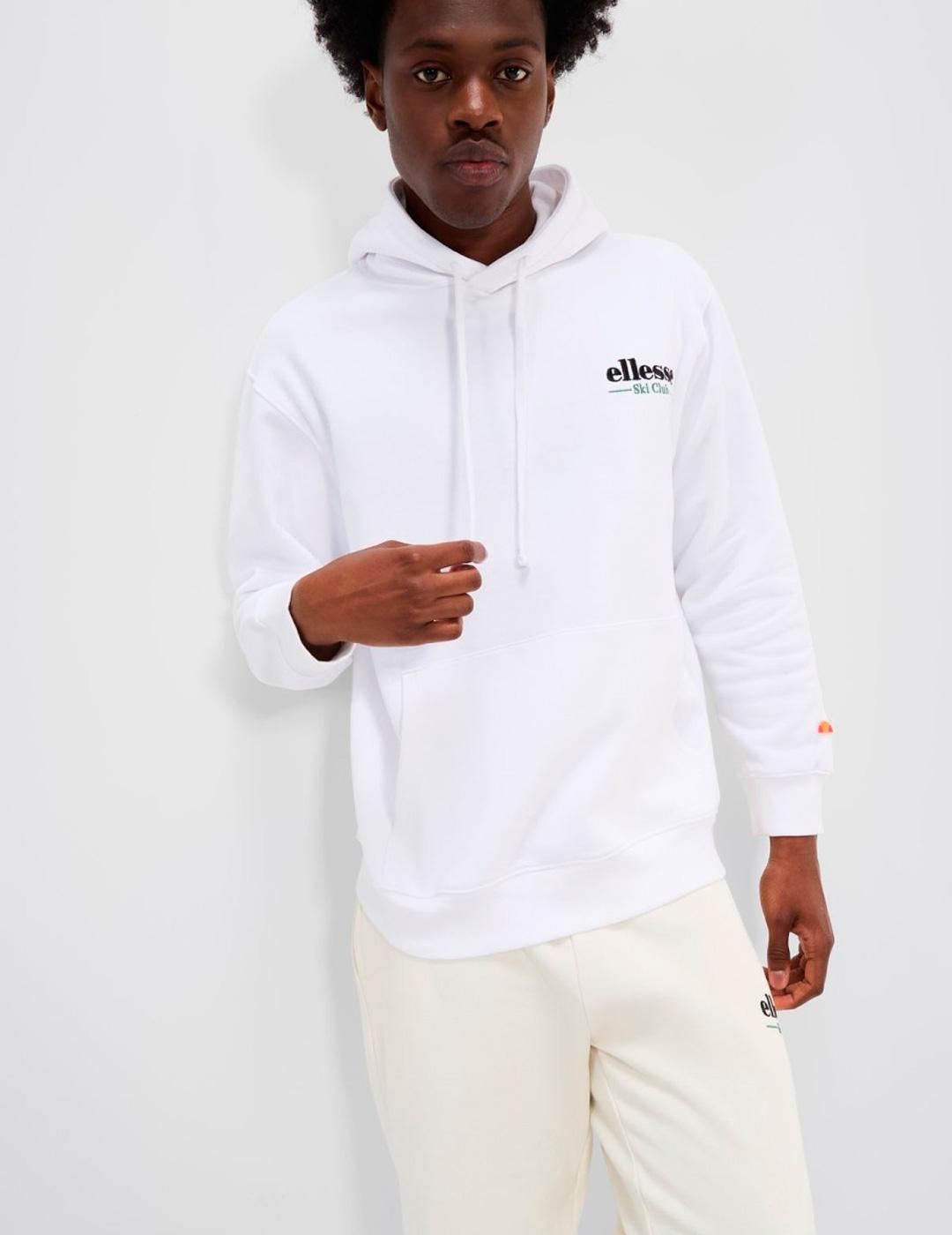 Sudadera Ellesse CALAMOS capucha blanco para hombre