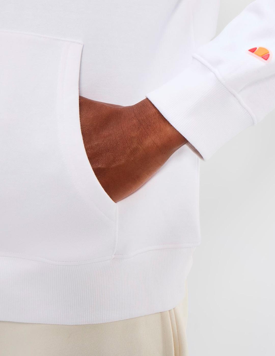 Sudadera Ellesse CALAMOS capucha blanco para hombre