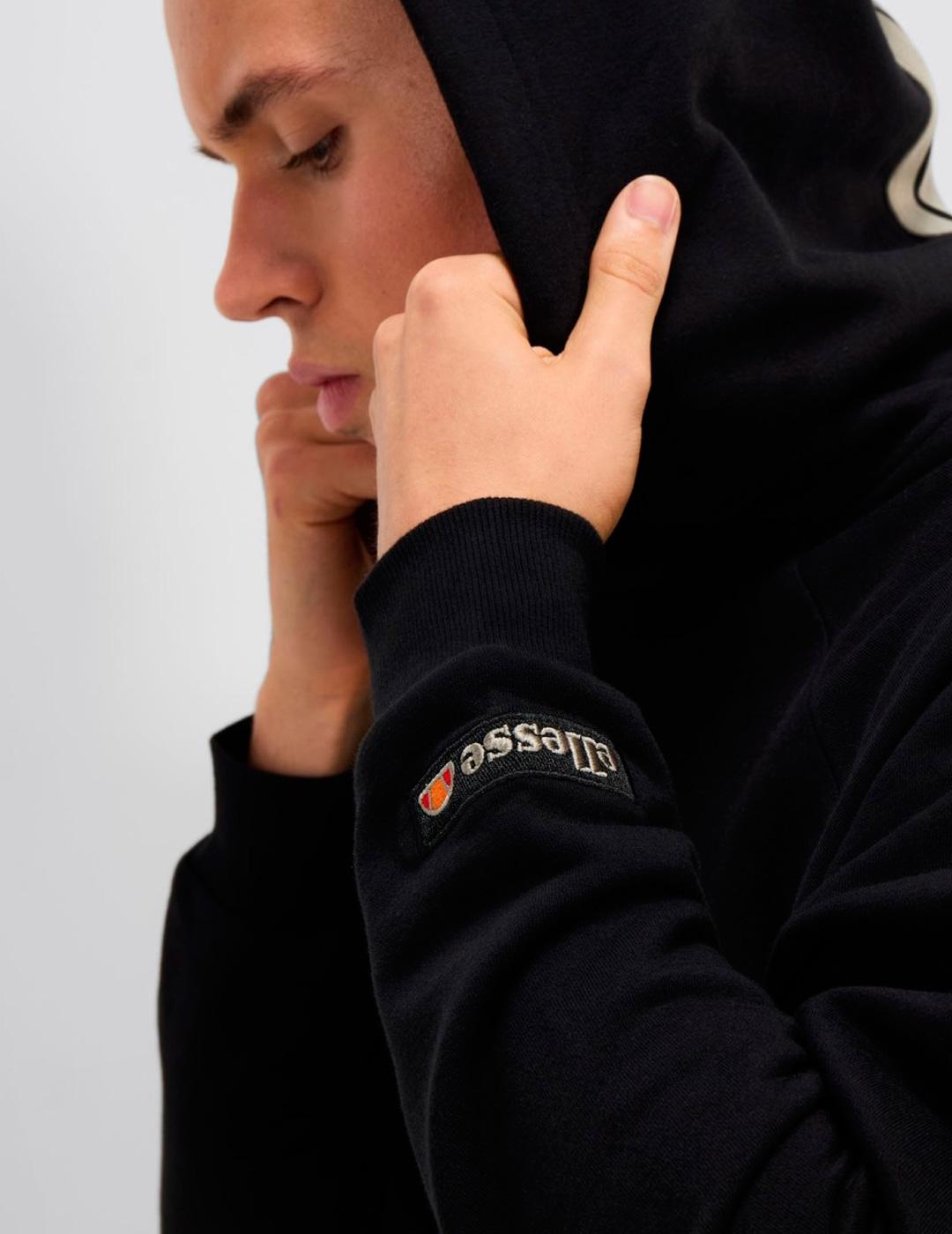 Sudadera Ellesse BARCELONA negra con capucha