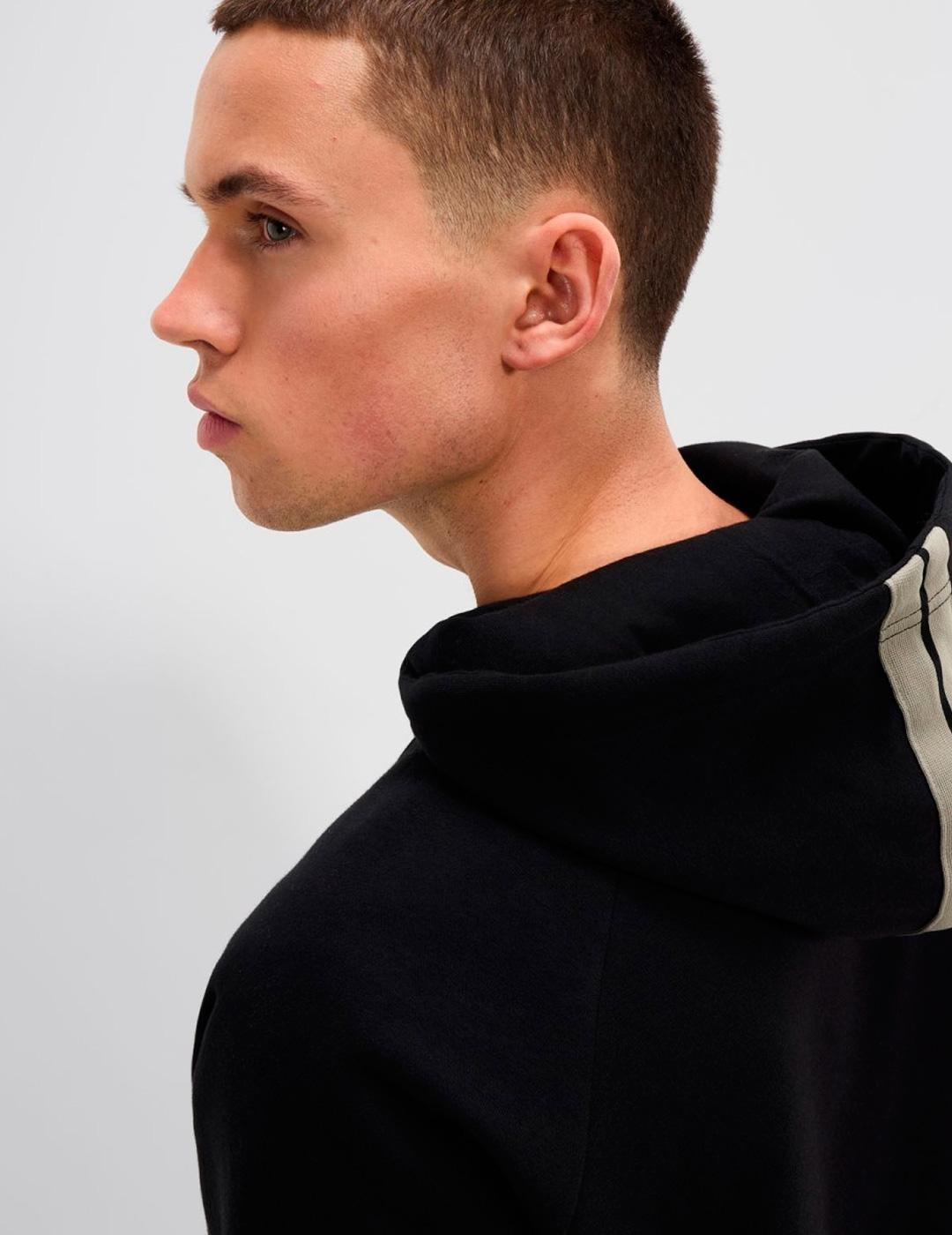 Sudadera Ellesse BARCELONA negra con capucha