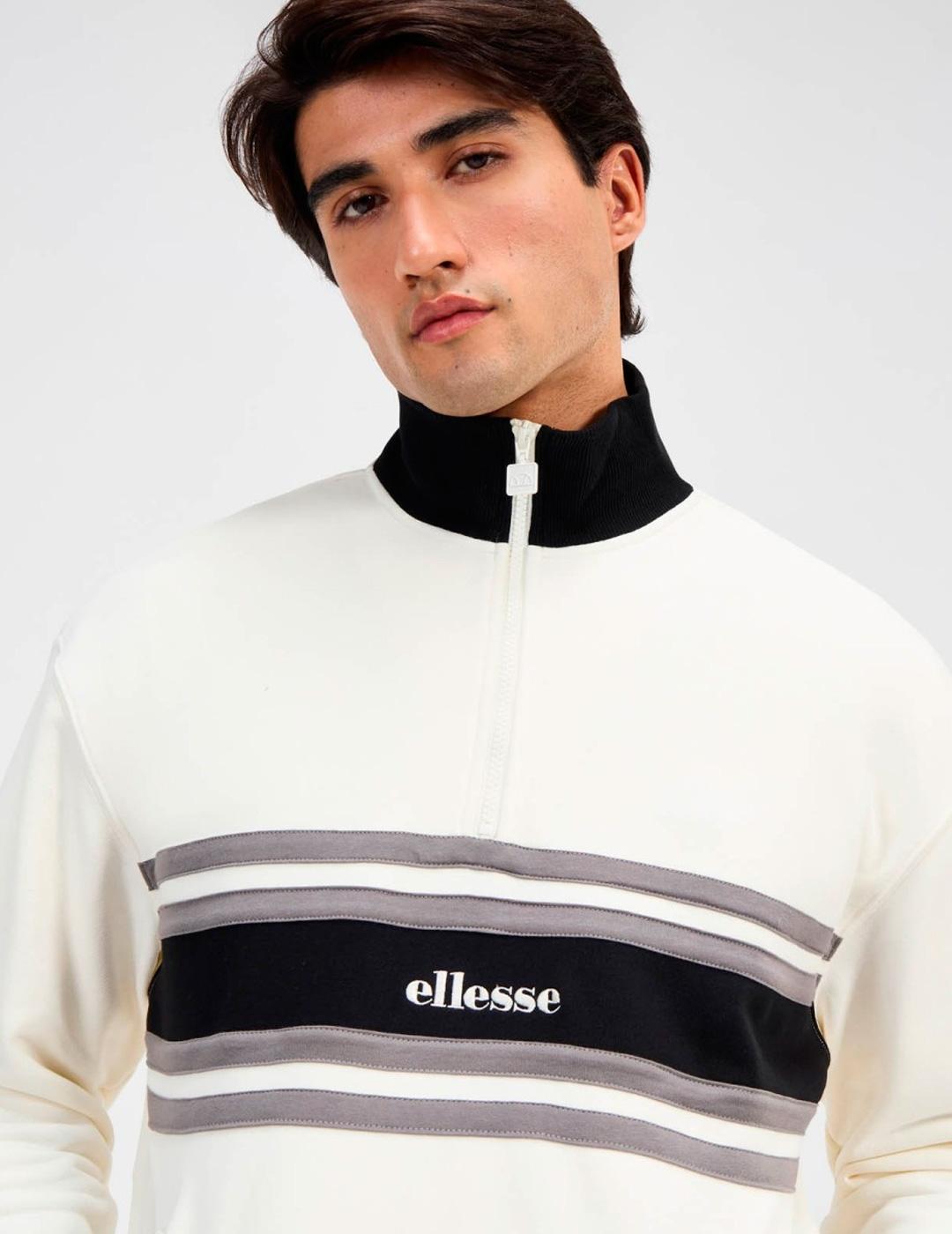 Sudadera Ellesse COSSOINE half zip blanco para hombre