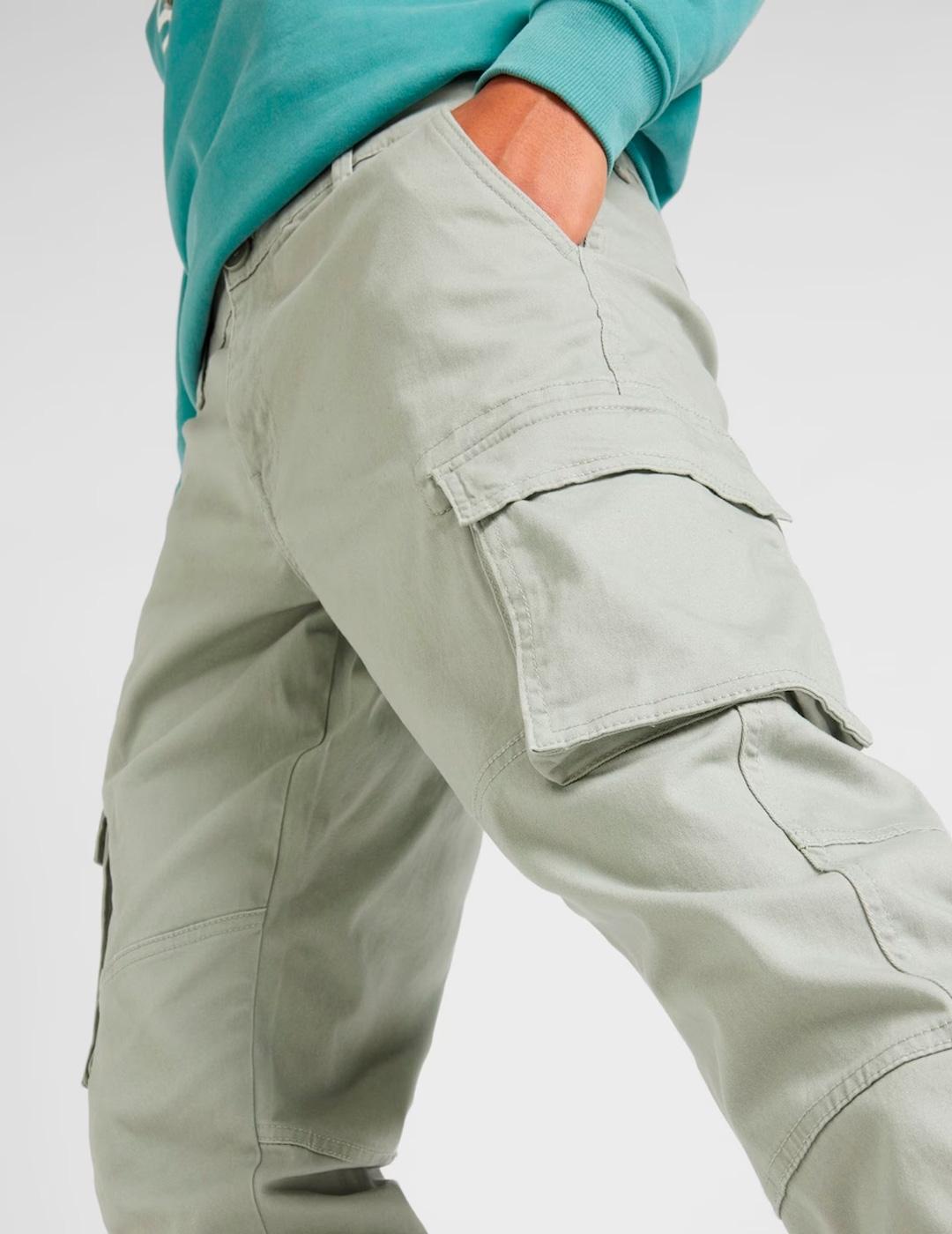 Jogger Only & Sons CAM cargo gris verdoso para hombre